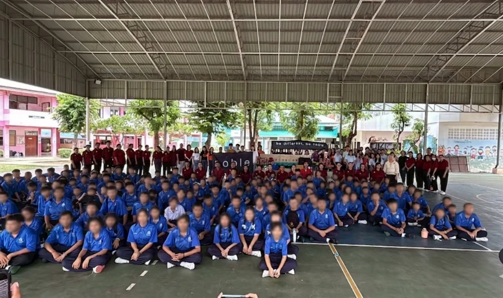 Noble Development Public Company Limited, through its Human Resources Group, organized a volunteer activity at the Kanchanaburi School